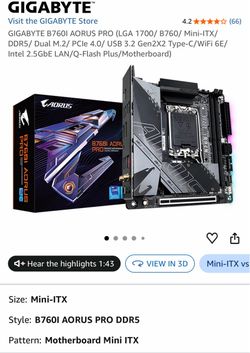 GIGABYTE MINI-ITX MOTHERBOARD