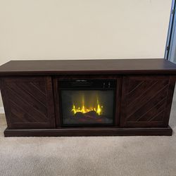 Electric  Fire Place Cabinet/TV Stand