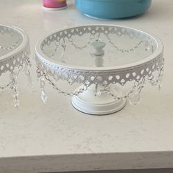 Glass Dessert Stands