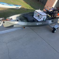 Nucanoe Unlimited Kayak/ McClain Trailer//Loaded With Extras!!! Used Maybe Four Times