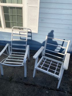 Patio chairs