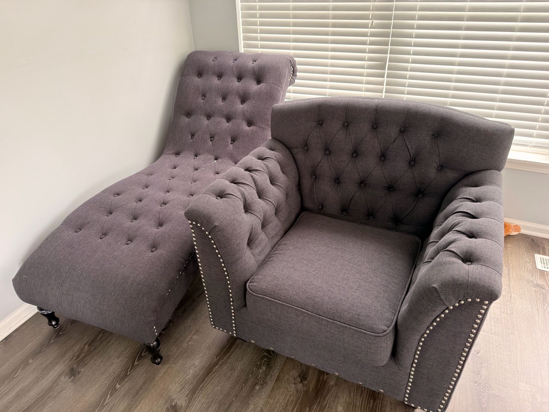Chair and chaise