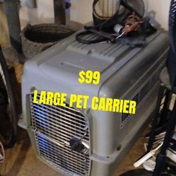 2 PET DOG CARRIER CRATE KENNEL 