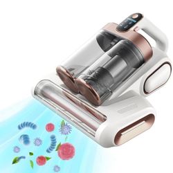 Turbex MiteGuard Pro Mattress Vacuum Cleaner – HEPA Filter, Heat 149°F, Cordless