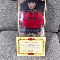 Keepsake Memories Genuine Fine Bisque Porcelain Doll