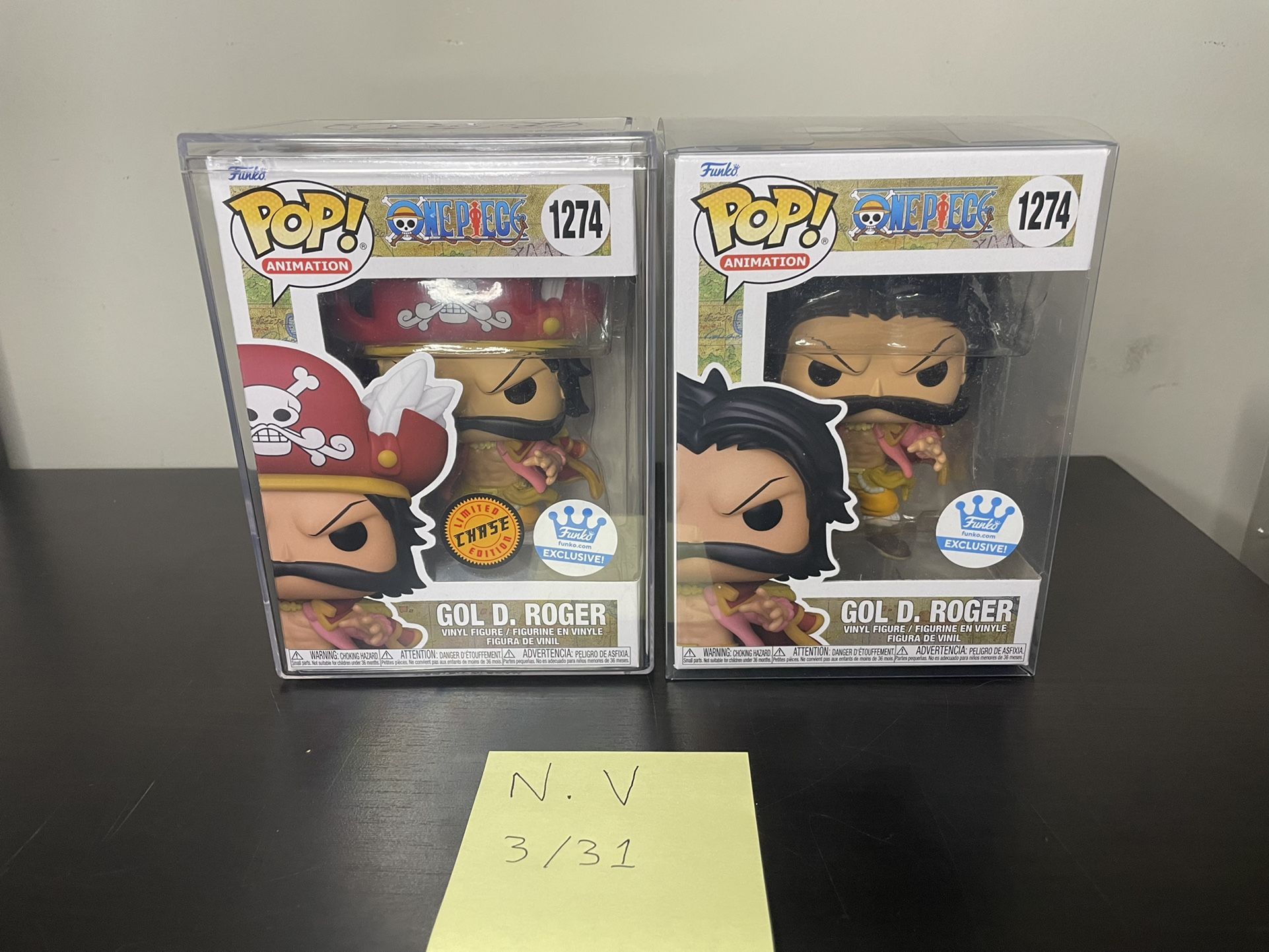  Funko Pop! Animation: One Piece - GOL D. Roger Non