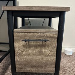 Thomasville Breslyn Crosscut Hickory Filing Cabinet
