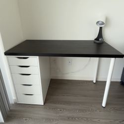 IKEA Desk With Drawers