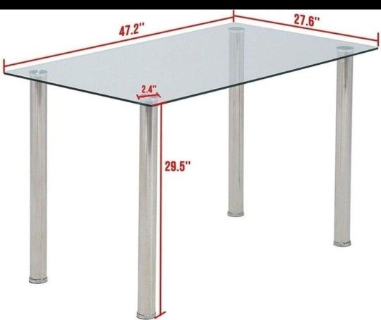 Glass Table With Legs