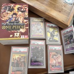 One Piece Trading Card Lot