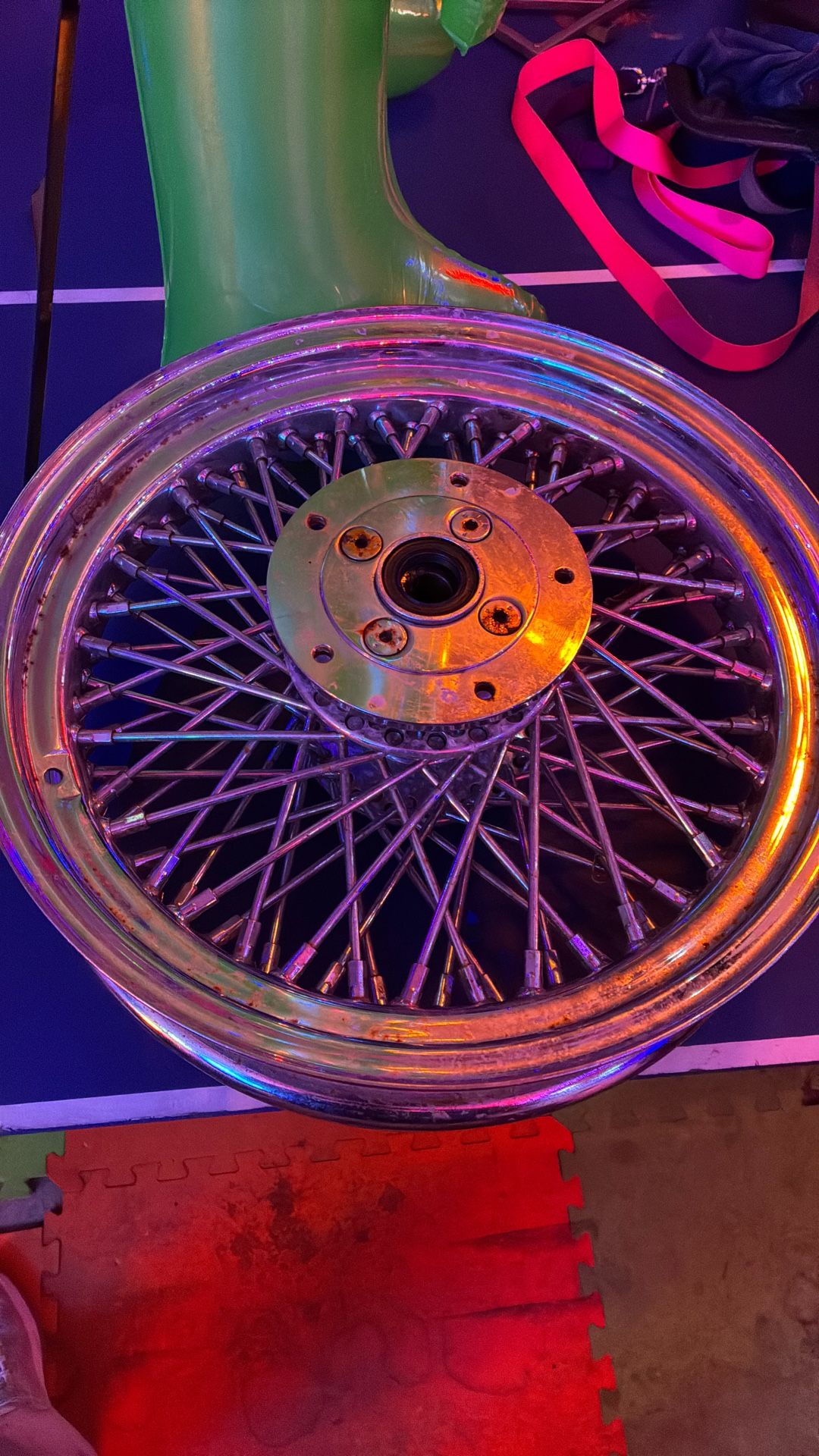 Harley Davidson Chrome Spoke Rim