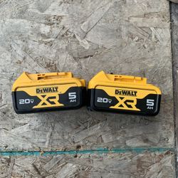Dewalt Batteries 