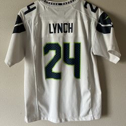Seattle Seahawks Jersey - Marshawn Lynch - Youth Large