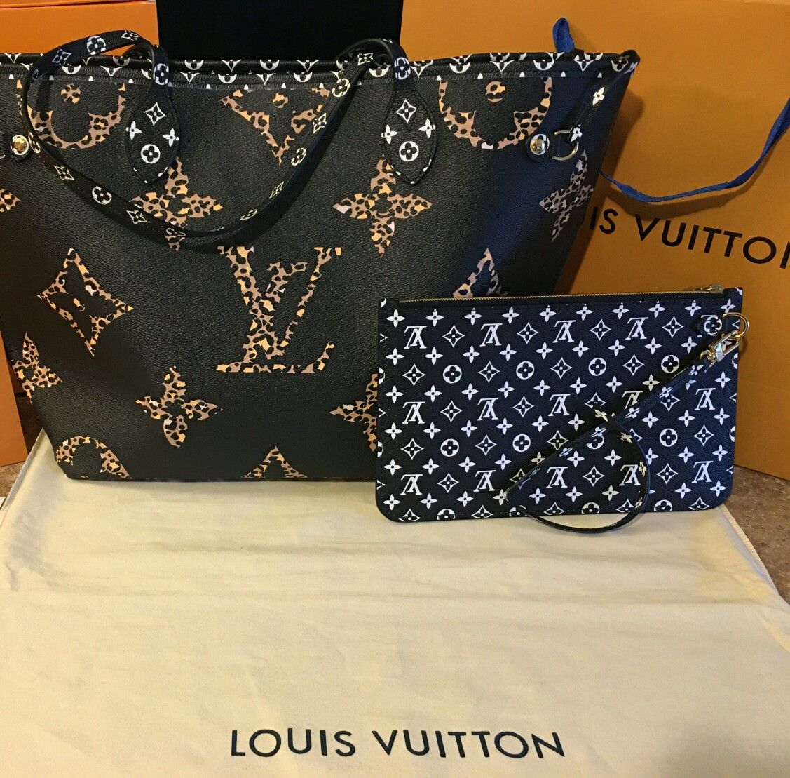 Louis Vuitton Neverfull Jungle Monogram