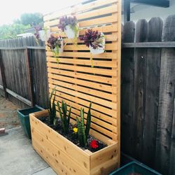Large Small Medium Custom Made Garden bed raised elevated planter box with legs 3 4 5ft long cedar redwood For Herbs Vegetables 