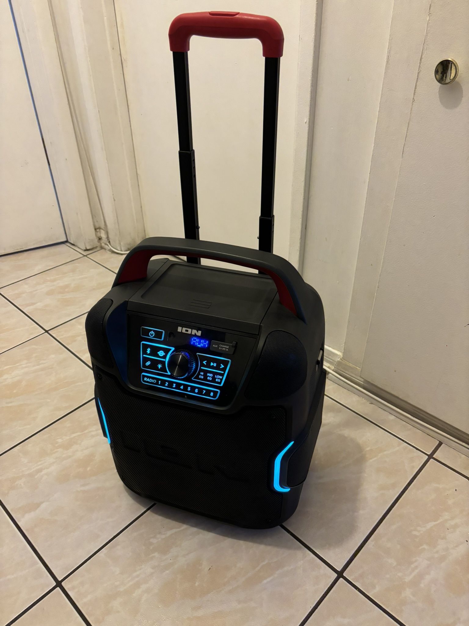 Ion Audio Pathfinder 320 Portable Bluetooth Speaker – 100-Hour Battery, 120W Power, Water-Resistant