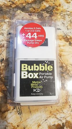 Marine Metal Aeratr Bubble Box 1.5V