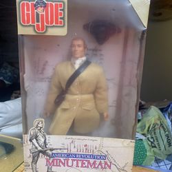Hasbro Gi jOE American Revolution Minuteman