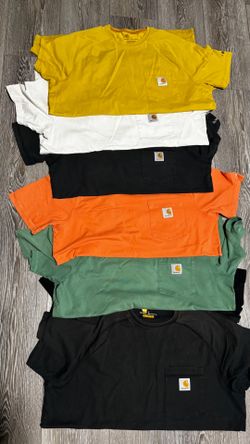 Men’s used Carhartt shirts 2, medium and 4, large