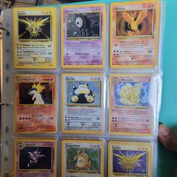 Pokemon Cards Binder Lot 
