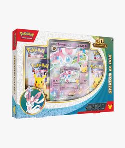 Pokémon Mega Evolution 30th Celebration Sylveon ex Box