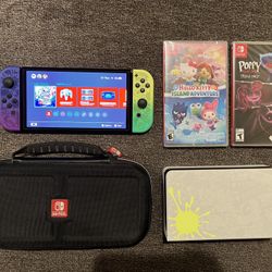 Nintendo Switch 1 OLED Splatoon 3 System Bundle