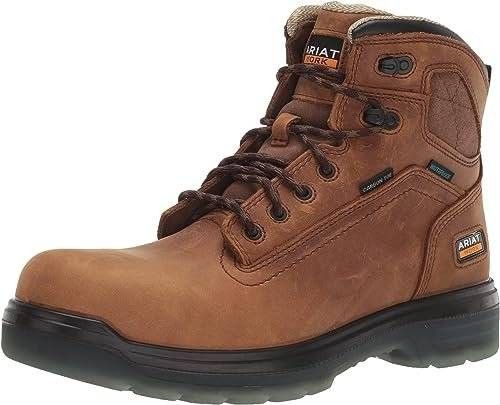 NEW Size 8.5 Wide or 11.5 Ariat Men Turbo 6" Waterproof Carbon Toe Work Boot Safety
Rubber sole