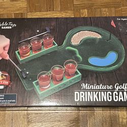 Funny Gift Idea - Table Top Miniature Golf Drinking Game