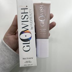 Glowish By Huda Beauty 10 Deep Tan Multidew Skin Tint 