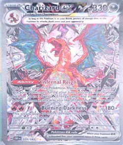 Charizard ex special edition. Pokémon