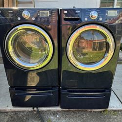 Lg Washer And Electric Dryer 