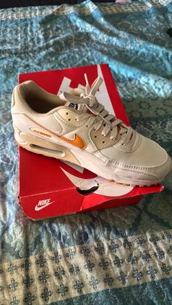 Nike Air Max 90 Sneakers White Orange