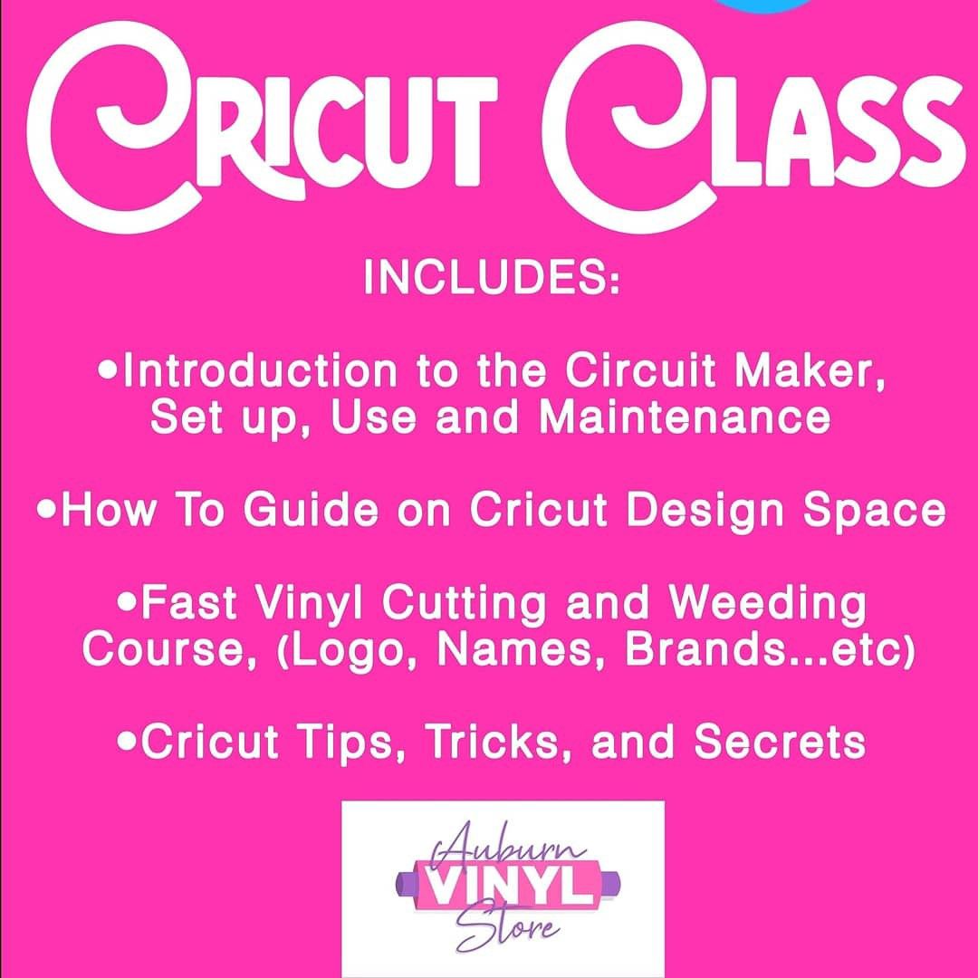 1 on 1 Cricut Class