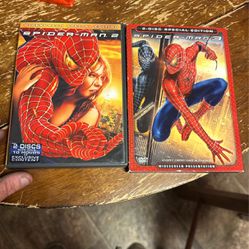  2  Spider-Man Movies DVD 