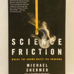 SC book Science Friction by Michael Shermer 2005 Star Trek lessons on time 