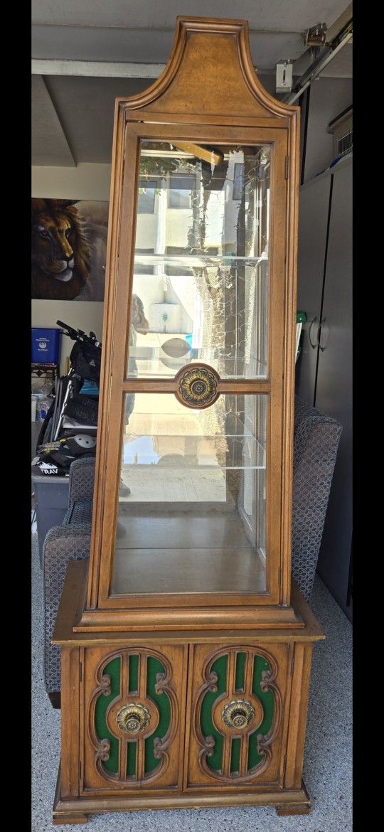 Antique Curio/Display Cabinet