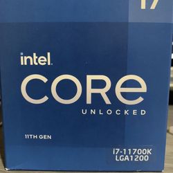 Intel Core i7-11700K 3.6GHz Rocket Lake 16MB Smart Cache Desktop Processor Boxed