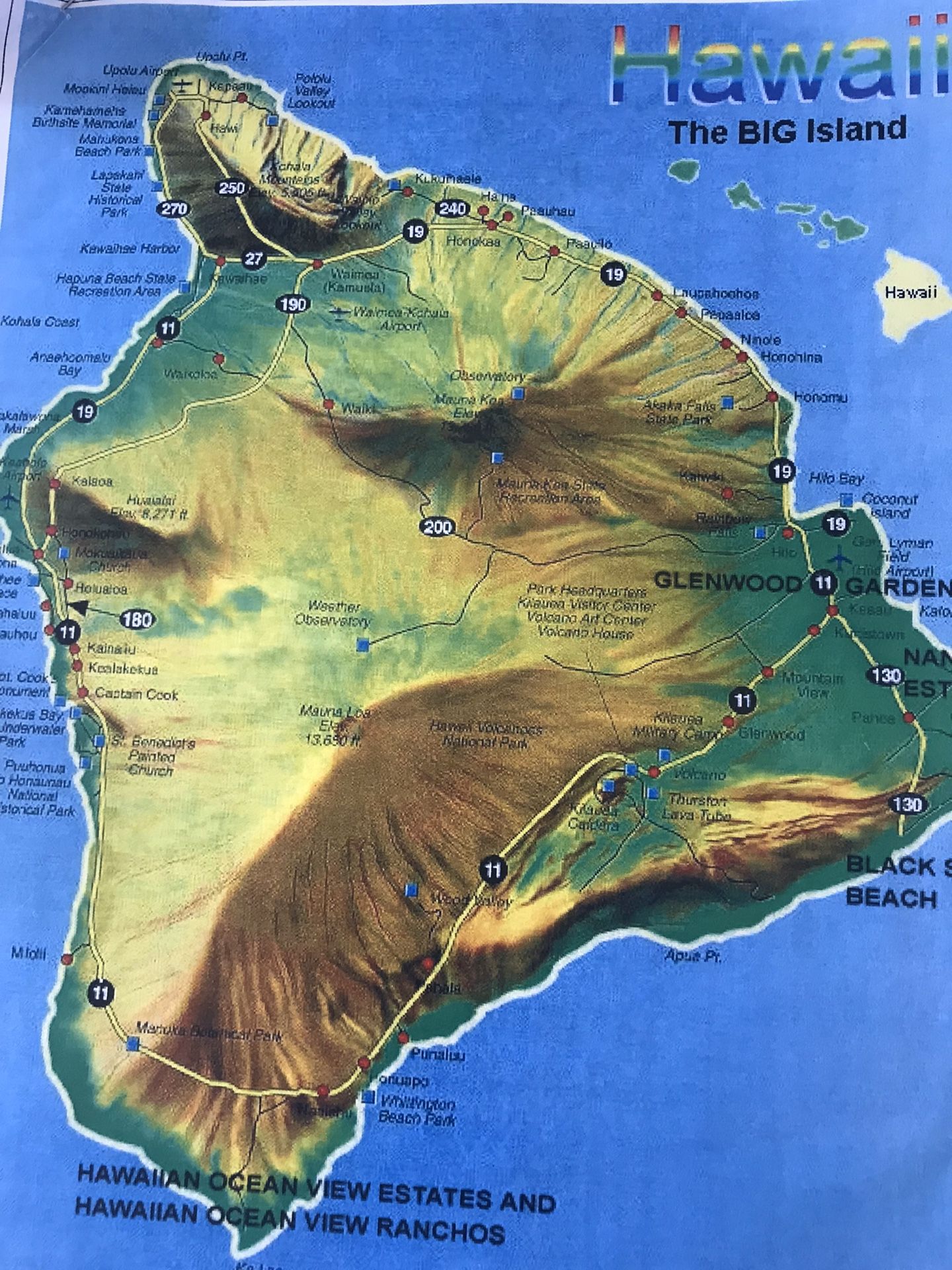 Land for sale in Hawaii big island in glenwood garden lot located on