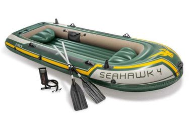 Intex Seahawk 4 Inflatable 4 person Boat