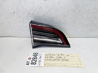 2017 - 2018 - 2023 TESLA MODEL 3 LEFT DRIVER INNER TRUNK LED TAIL LIGHT OEM AY82848