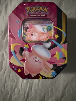 Mega Clefable EX Tin