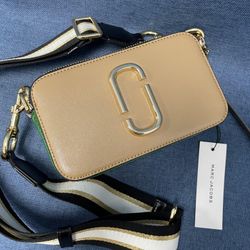 Marc Jacobs Snapshot  Crossbody Bag Sandcastle Multi