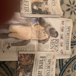 Laker Commemorative News Paper