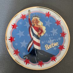 Statue Of Liberty Barbie Plate