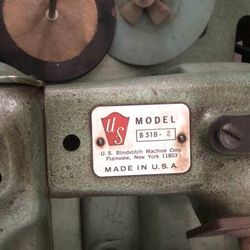 sewing machine  doblilladora 