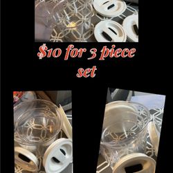 Kitchen Container 3piece Set For $10