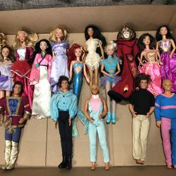 Barbie & Ken Dolls With Lots Of Accessories 1980’s To 1990’s