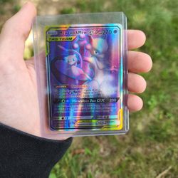Mewtwo&Mew GX TagTeam Full Art Holo
