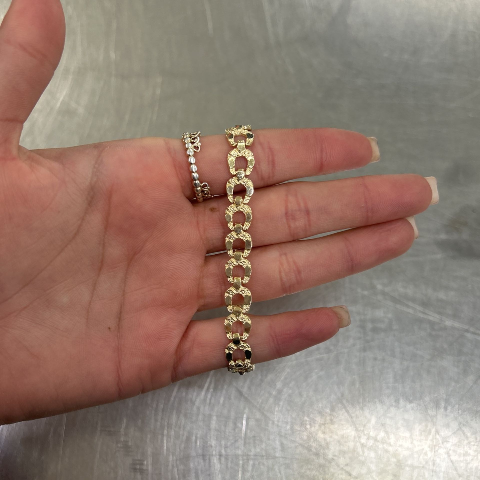 Bracelet With Nugget Style 