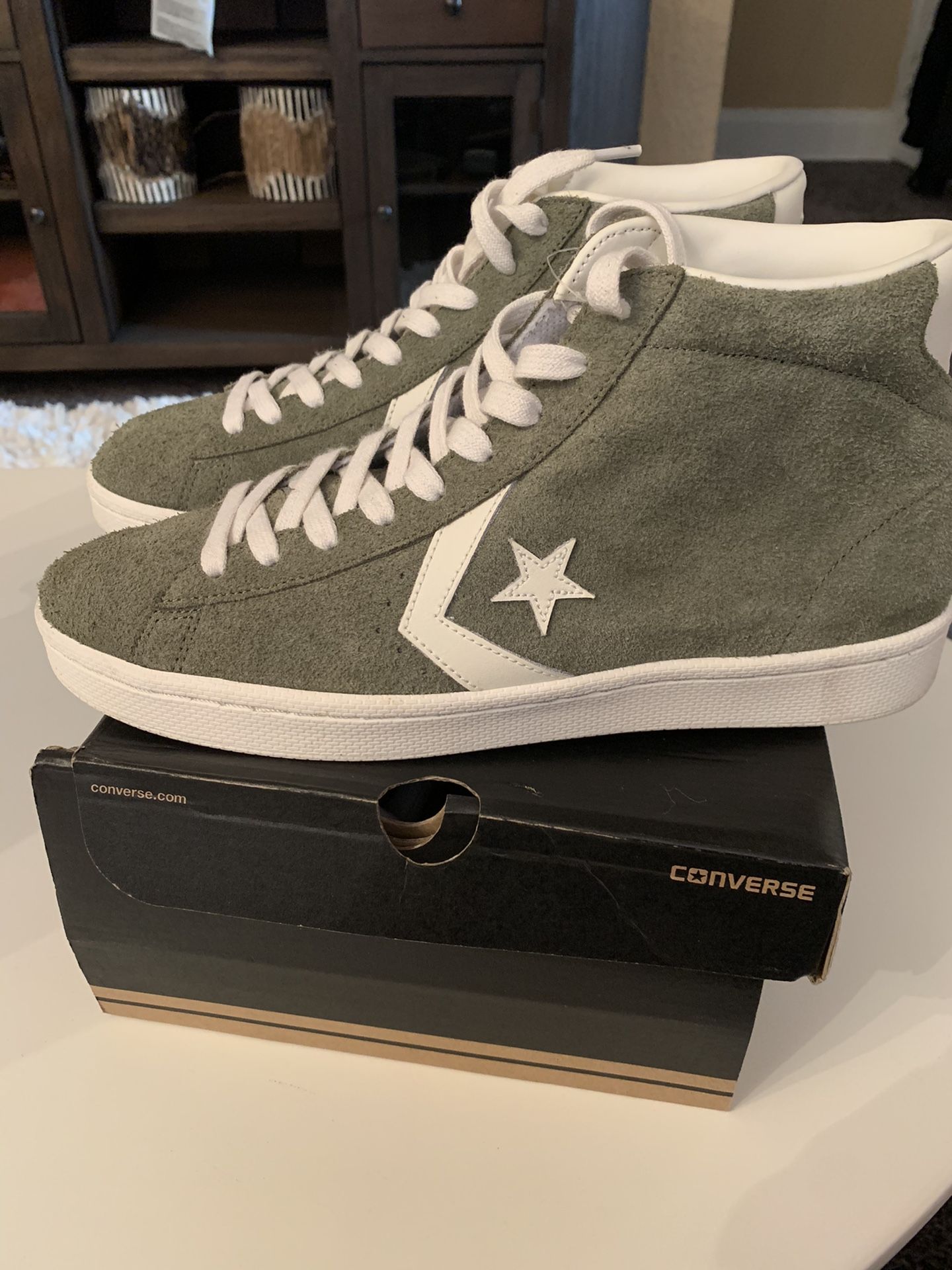 Converse All Star Size 10 One Time Wear RARE